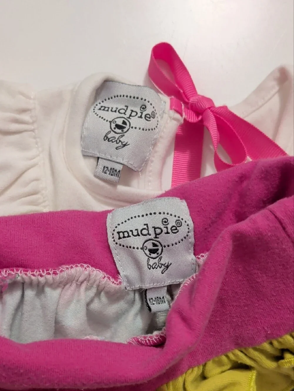 Mud Pie Turtle Top & Pink-Blue Floral Pants Two-Piece Set